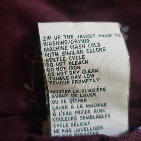 Northern Reflections Double Sided XXL Sherpa/ Floral purple Floral Full Zip - Picture 2 of 11